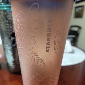 2017 Limited Edition Starbucks Summer Matte Coral Cold Tumbler Venti 24 oz.